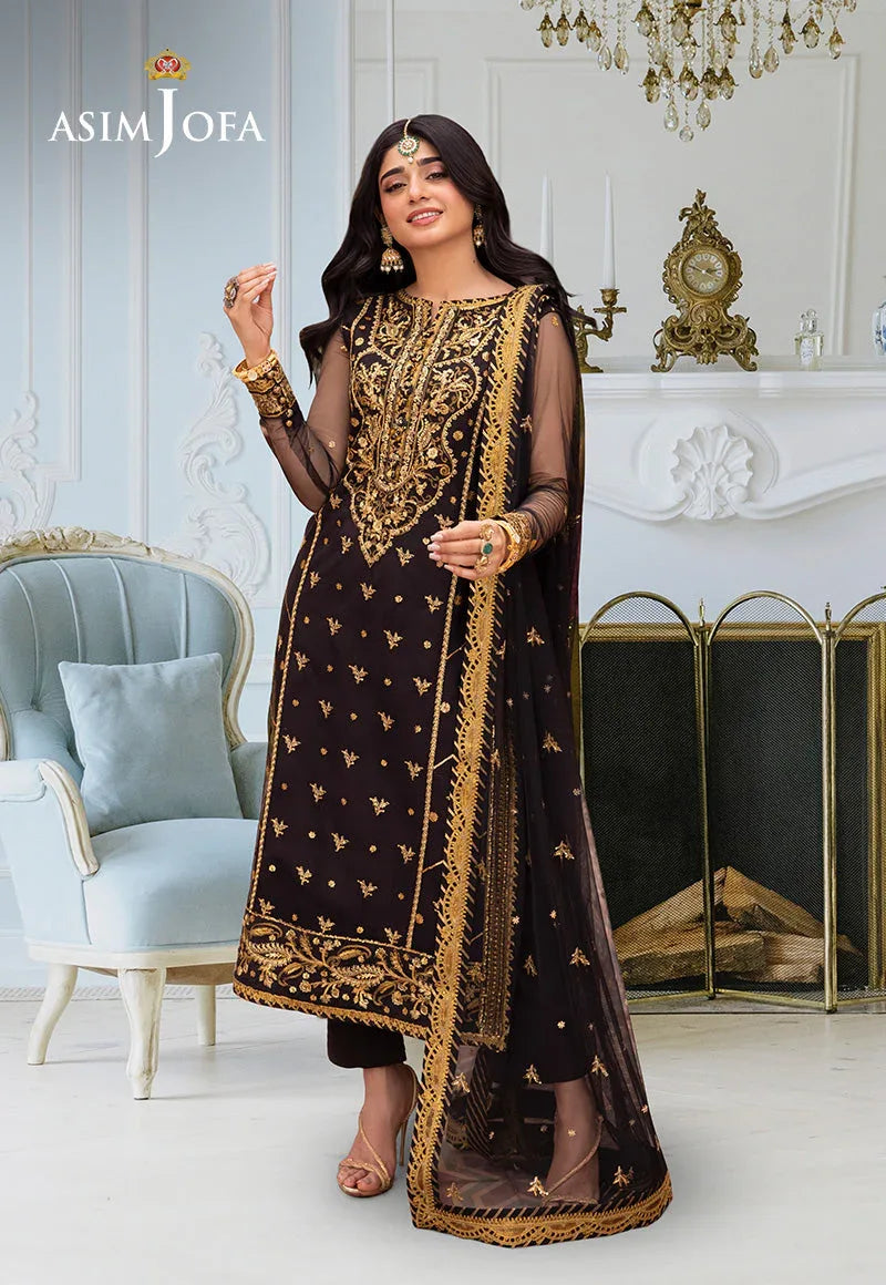 Asim Jofa | festive luxe | AJEM-04 - Aqsa Fabrics