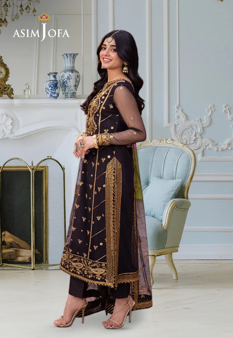 Asim Jofa | festive luxe | AJEM-04 - Aqsa Fabrics