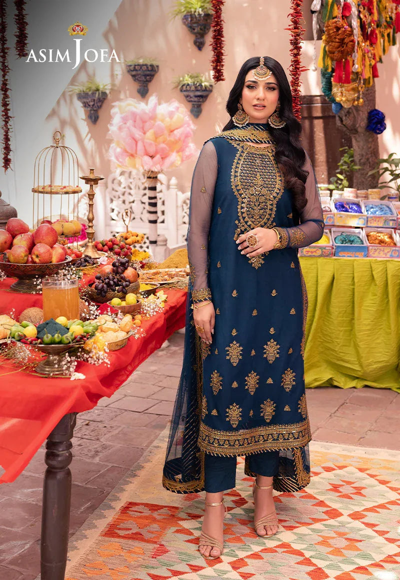 Asim Jofa | Pyaar Diyan Gallan Formals | AJEM-07 - Aqsa Fabrics