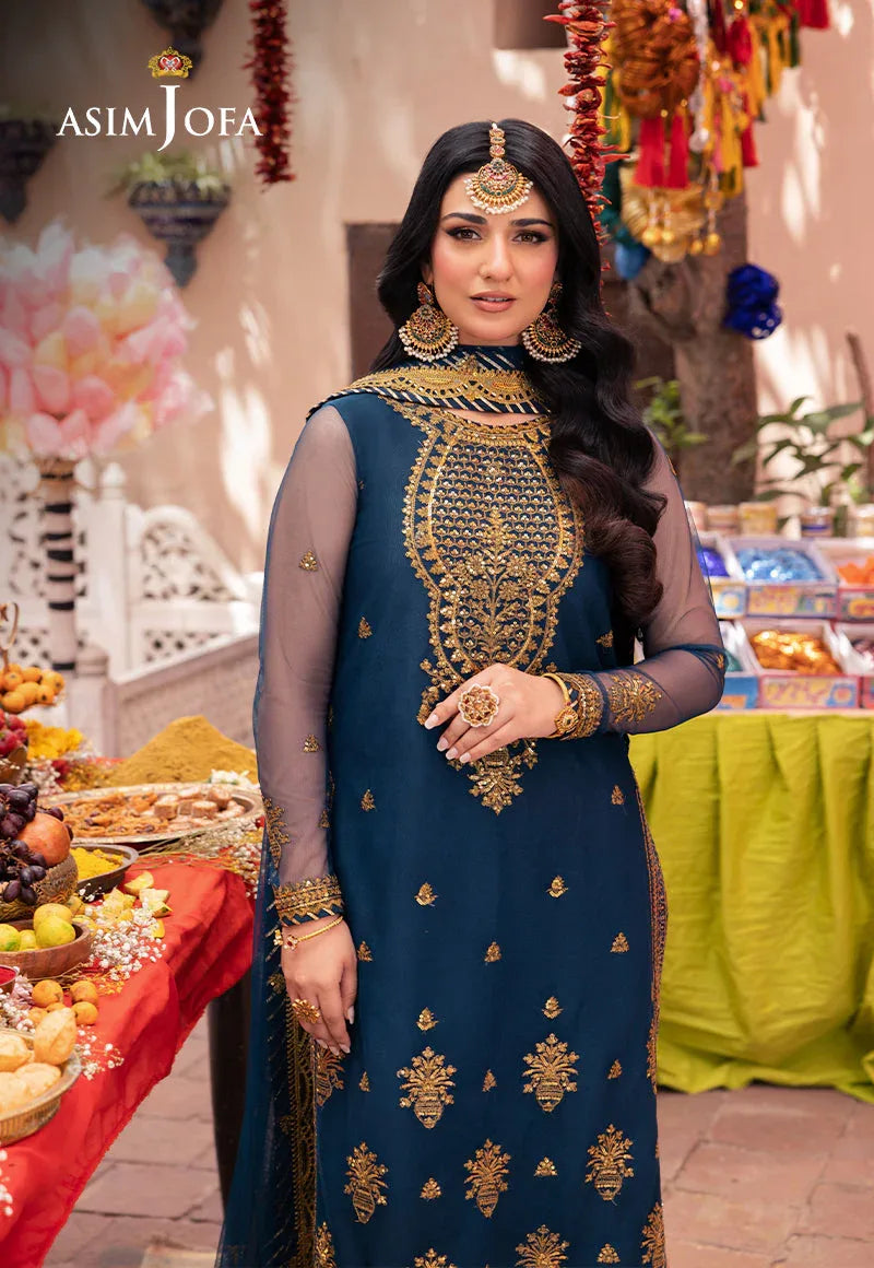 Asim Jofa | Pyaar Diyan Gallan Formals | AJEM-07 - Aqsa Fabrics