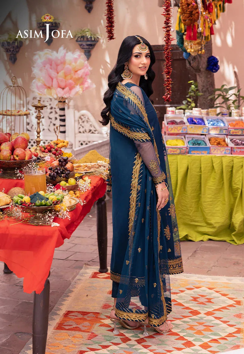 Asim Jofa | Pyaar Diyan Gallan Formals | AJEM-07 - Aqsa Fabrics