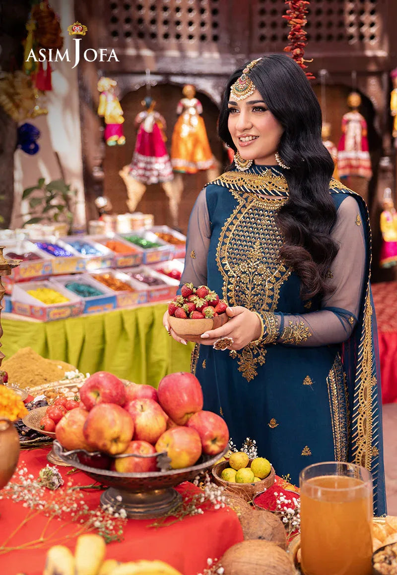 Asim Jofa | Pyaar Diyan Gallan Formals | AJEM-07 - Aqsa Fabrics