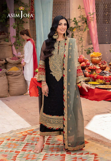 Asim Jofa | Pyaar Diyan Gallan Formals | AJEM-15 - Aqsa Fabrics