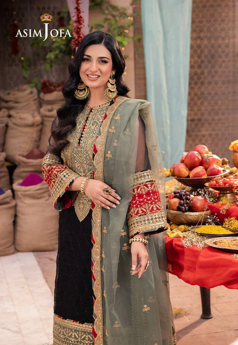 Asim Jofa | Pyaar Diyan Gallan Formals | AJEM-15 - Aqsa Fabrics