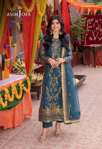 Asim Jofa | Pyaar Diyan Gallan Formals | AJEM-13 - Aqsa Fabrics