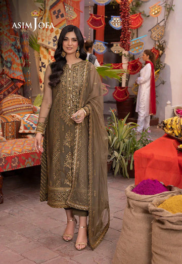 Asim Jofa | Pyaar Diyan Gallan Formals | AJEM-05 - Aqsa Fabrics