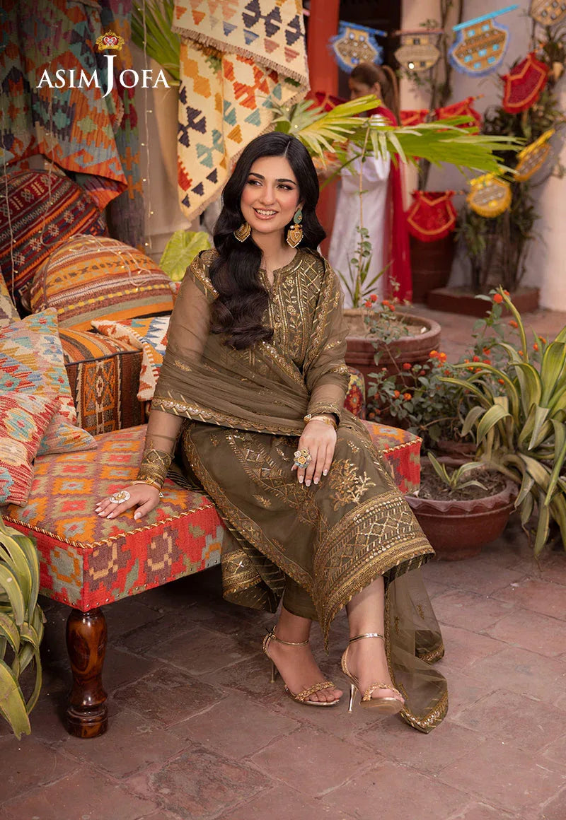 Asim Jofa | Pyaar Diyan Gallan Formals | AJEM-05 - Aqsa Fabrics