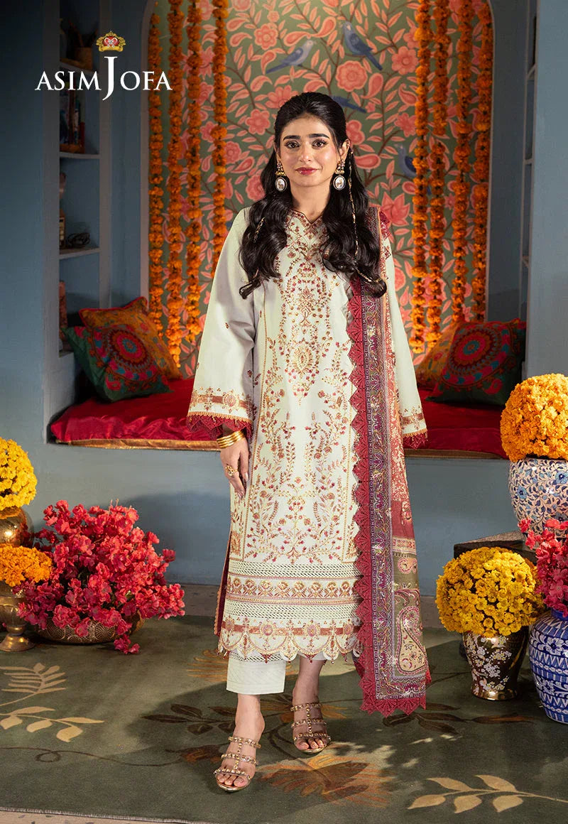 Asim Jofa | Asra Festive Essentials | AJRA-09 - Aqsa Fabrics