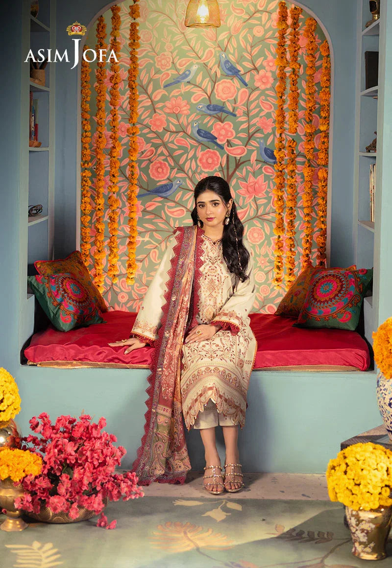 Asim Jofa | Asra Festive Essentials | AJRA-09 - Aqsa Fabrics