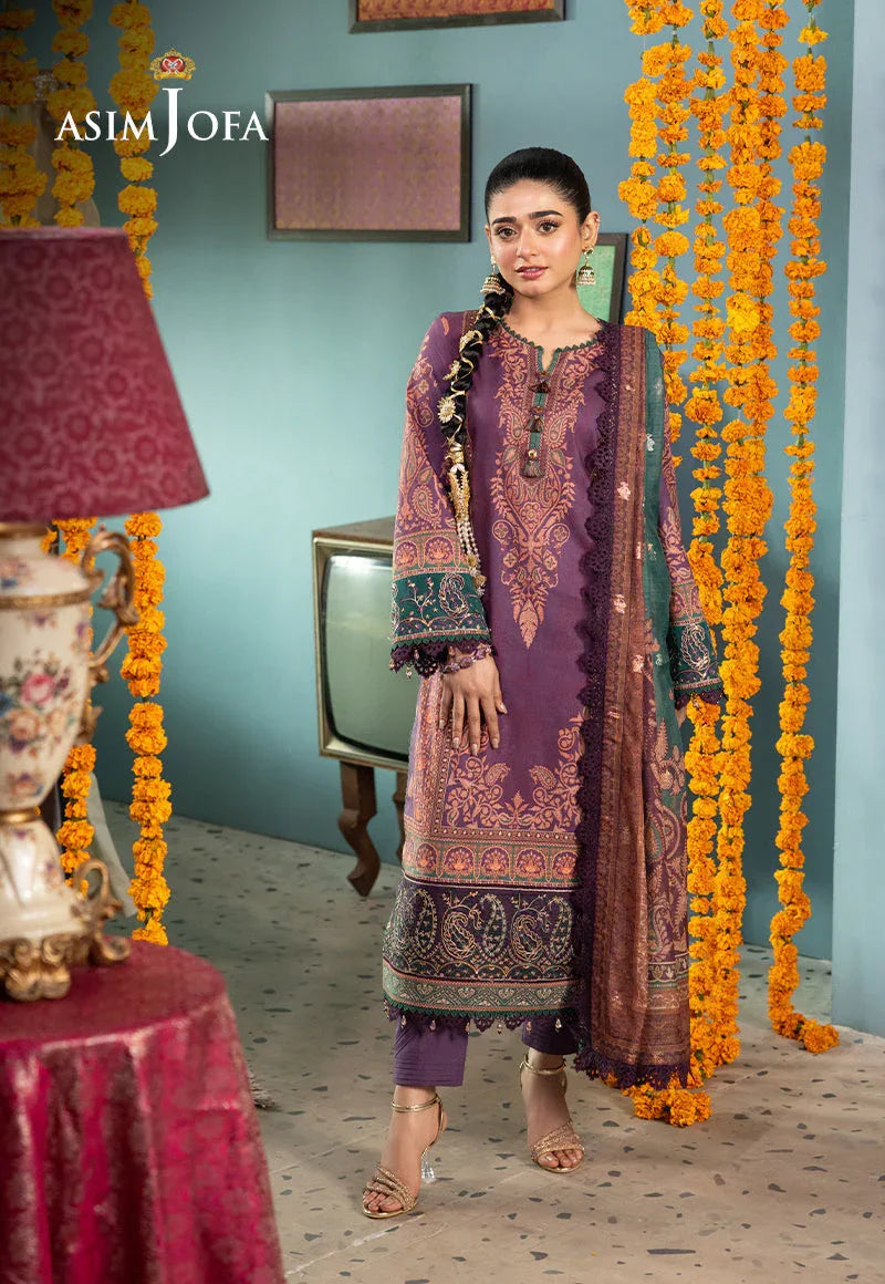Asim Jofa | Asra Festive Essentials | AJRA-02 - Aqsa Fabrics