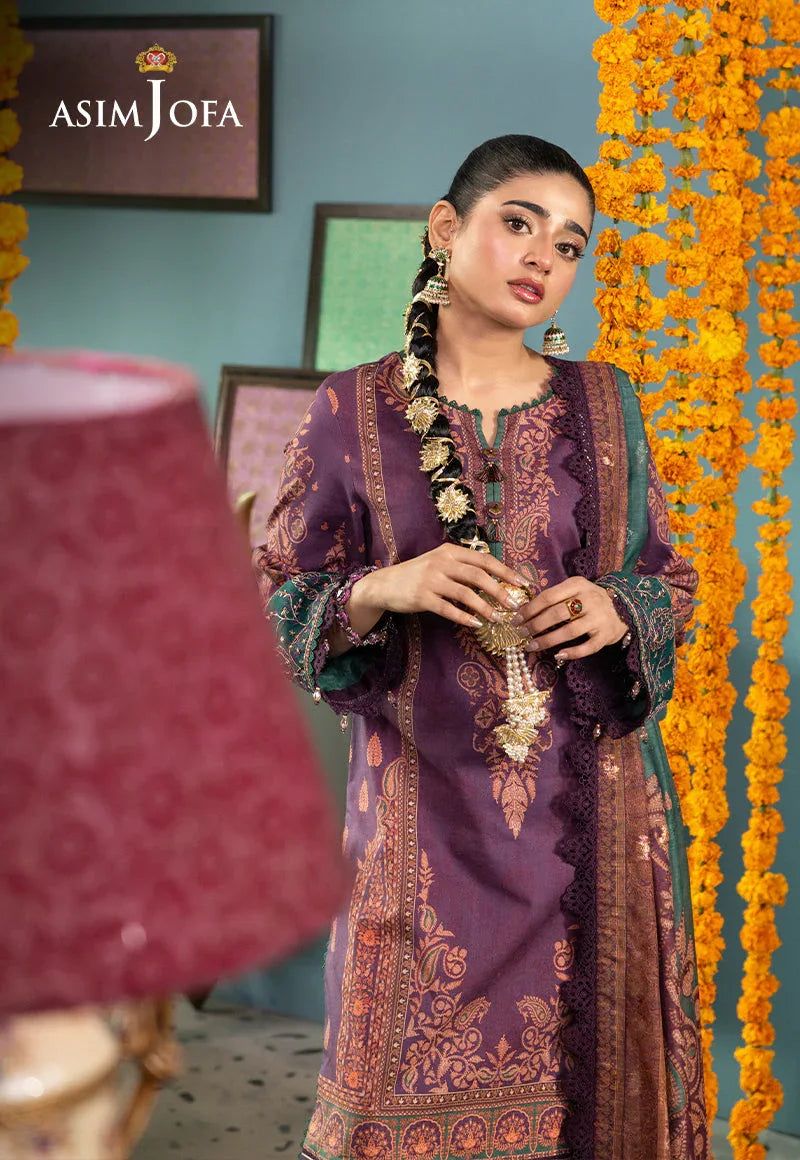 Asim Jofa | Asra Festive Essentials | AJRA-02 - Aqsa Fabrics