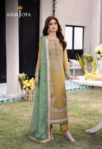 Asim Jofa | Dhanak Rang Collection | AJCF-16 - Aqsa Fabrics