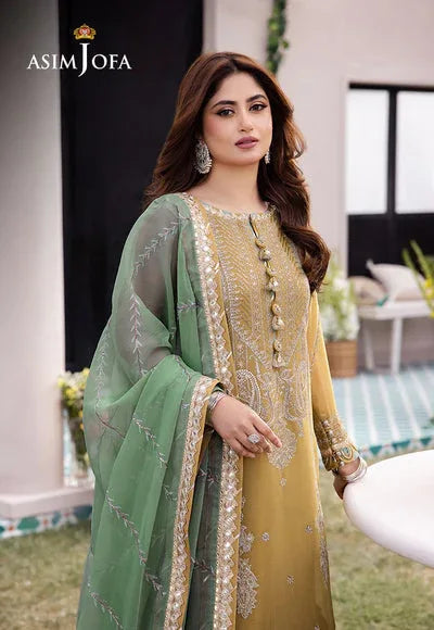 Asim Jofa | Dhanak Rang Collection | AJCF-16 - Aqsa Fabrics
