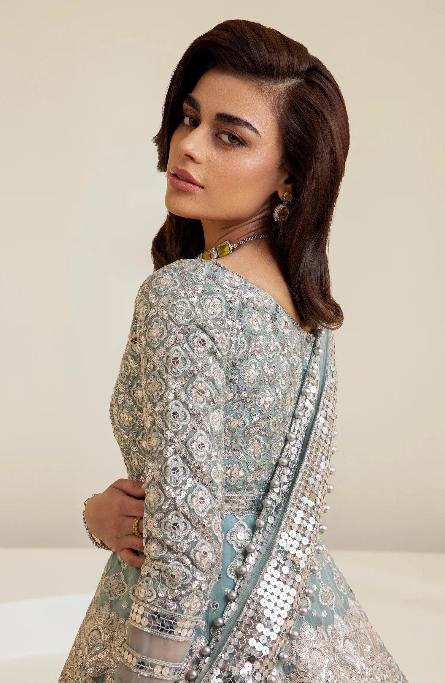 Maryum N Maria | The Brides 23 | Soft Hint (MS23-531) - Aqsa Fabrics