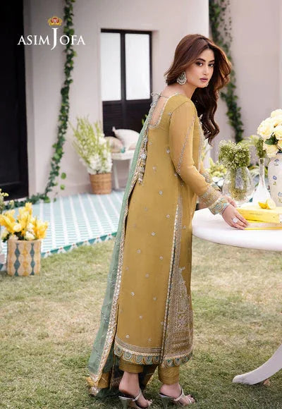 Asim Jofa | Dhanak Rang Collection | AJCF-16 - Aqsa Fabrics