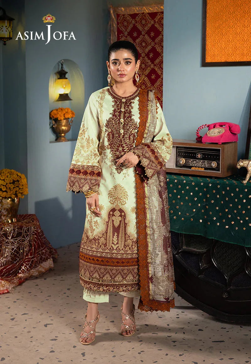 Asim Jofa | Asra Festive Essentials | AJRA-05 - Aqsa Fabrics