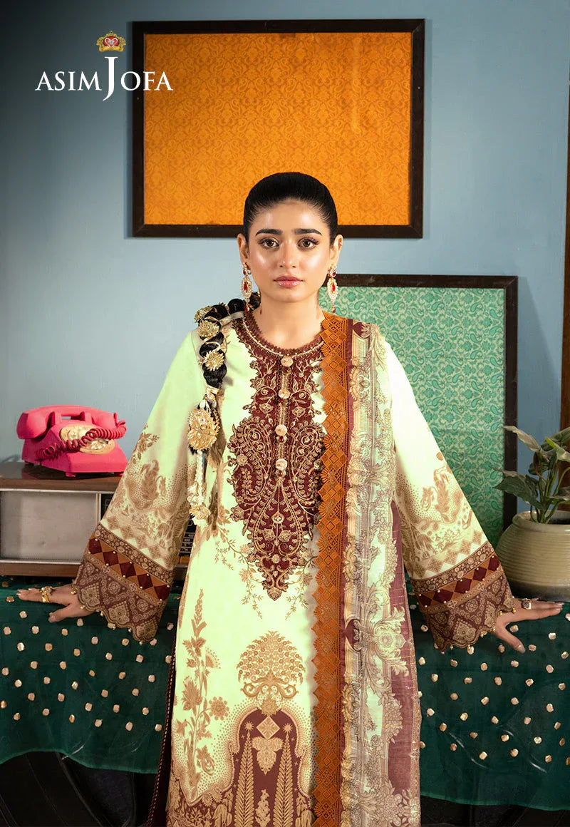 Asim Jofa | Asra Festive Essentials | AJRA-05 - Aqsa Fabrics