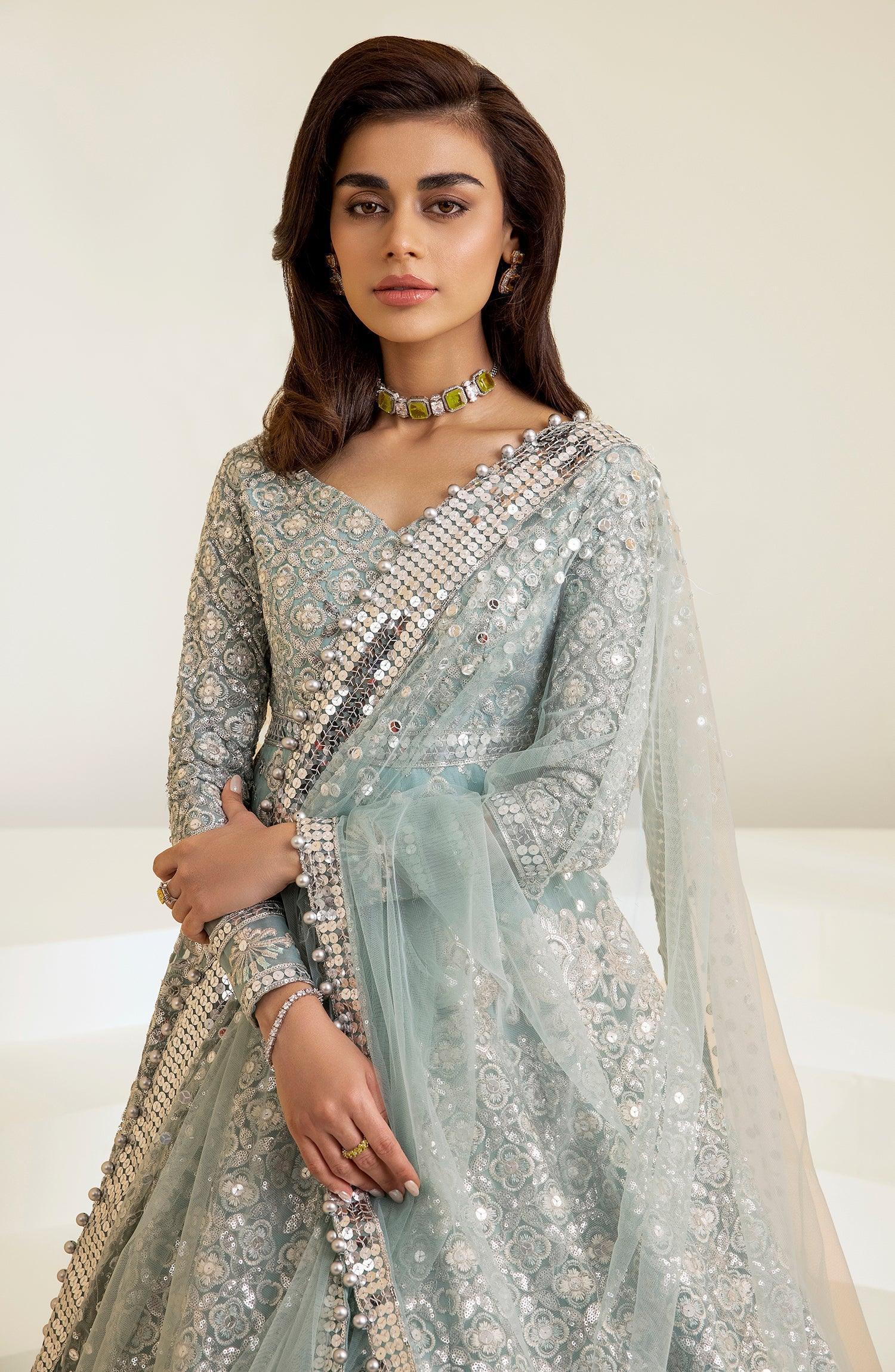 Maryum N Maria | The Brides 23 | Soft Hint (MS23-531) - Aqsa Fabrics