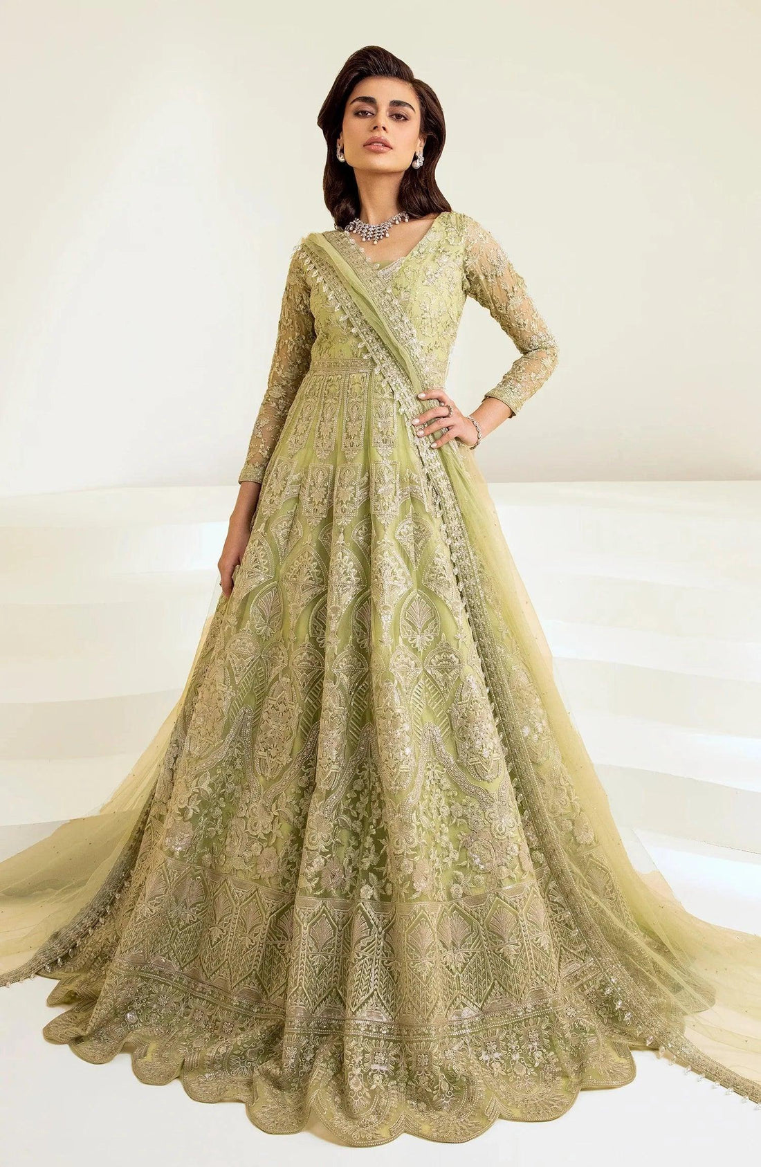 Maryum N Maria | The Brides 23 | Humid (MS23-534) - Aqsa Fabrics