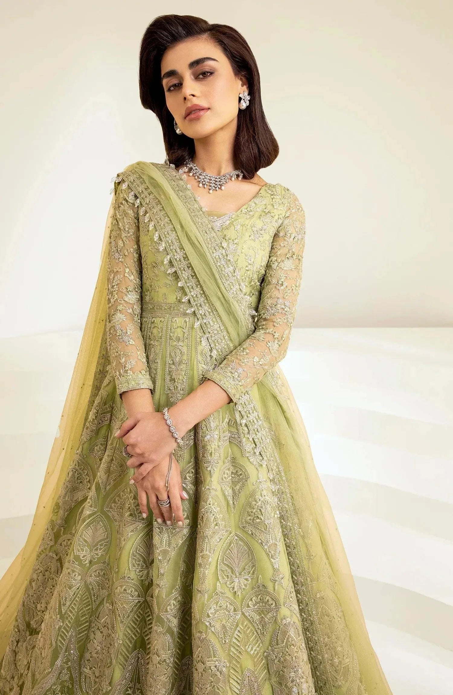 Maryum N Maria | The Brides 23 | Humid (MS23-534) - Aqsa Fabrics