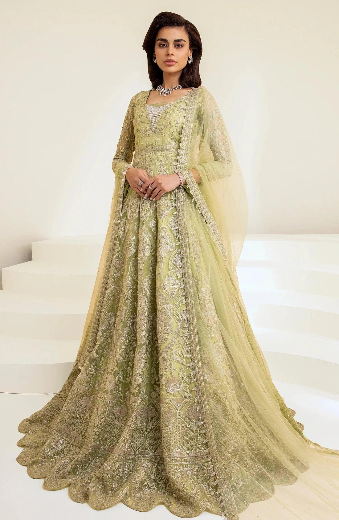 Maryum N Maria | The Brides 23 | Humid (MS23-534) - Aqsa Fabrics