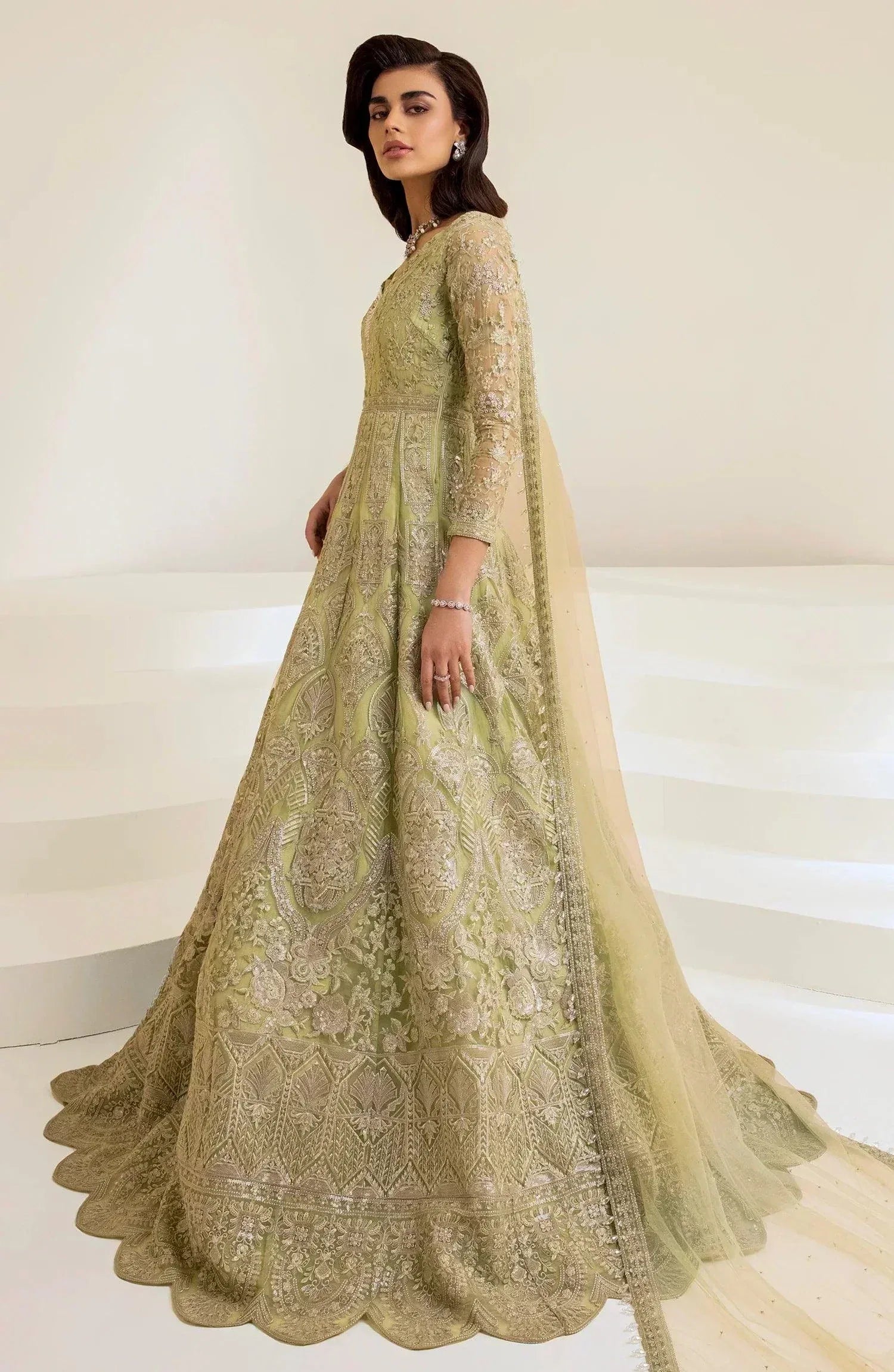 Maryum N Maria | The Brides 23 | Humid (MS23-534) - Aqsa Fabrics