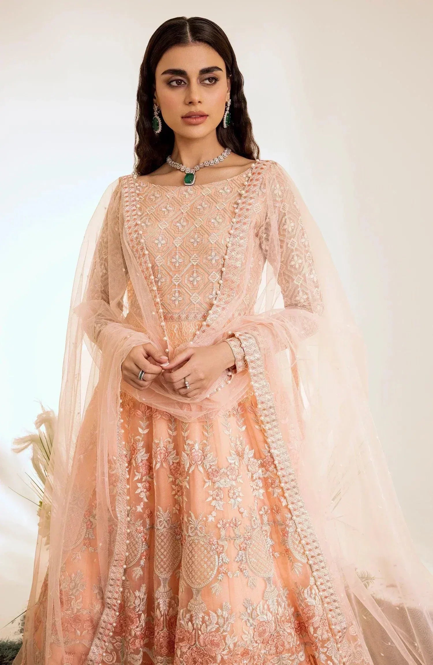 Maryum N Maria | The Brides 23 | Sushi Kiss (MS23-532) - Aqsa Fabrics