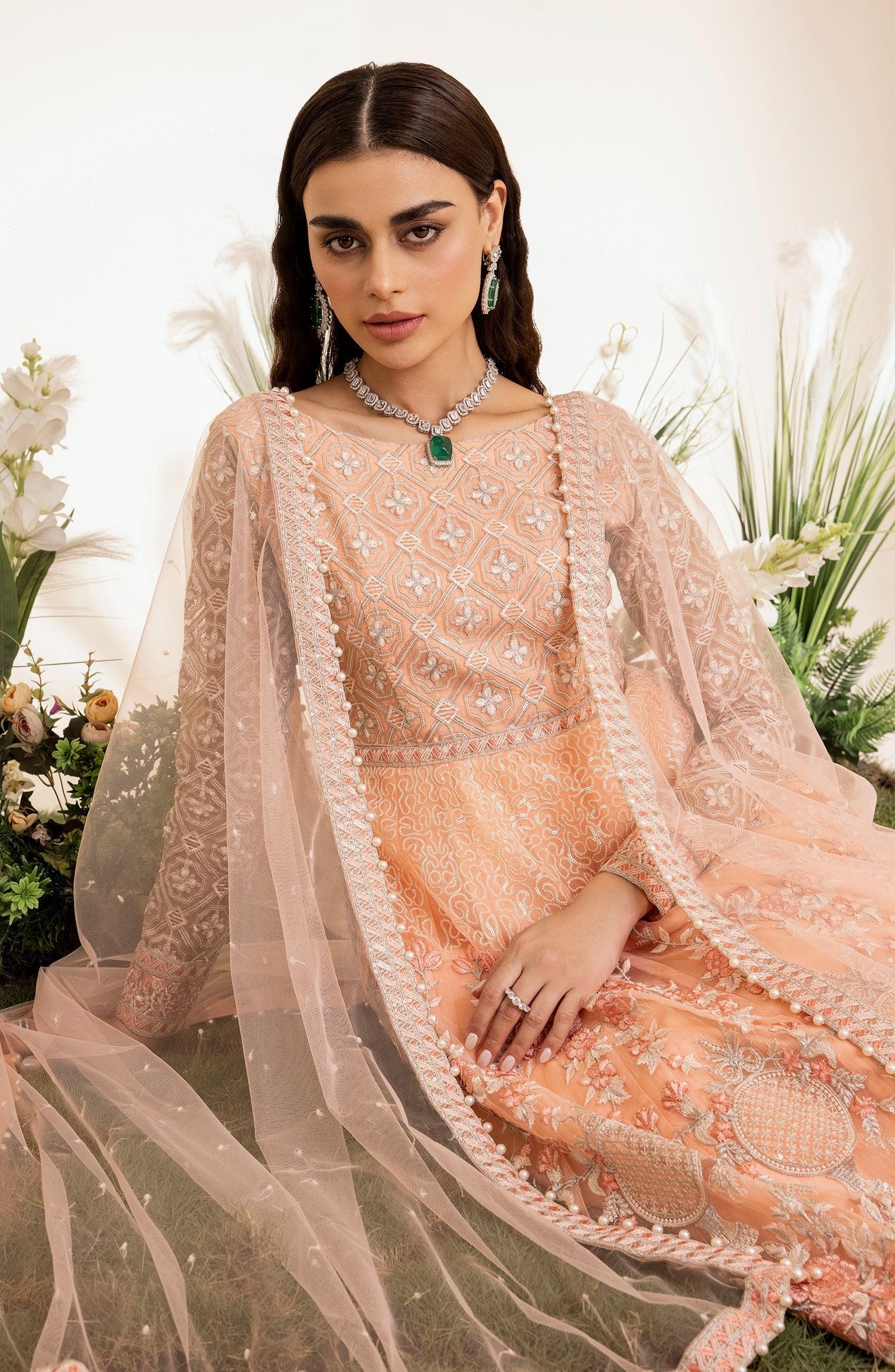 Maryum N Maria | The Brides 23 | Sushi Kiss (MS23-532) - Aqsa Fabrics