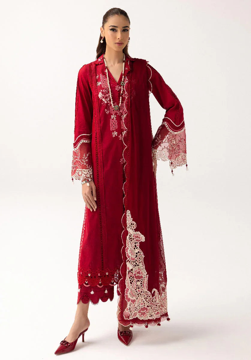 Qalamkar | Basic Pret 25 | KT-02 Jeem - Aqsa Fabrics