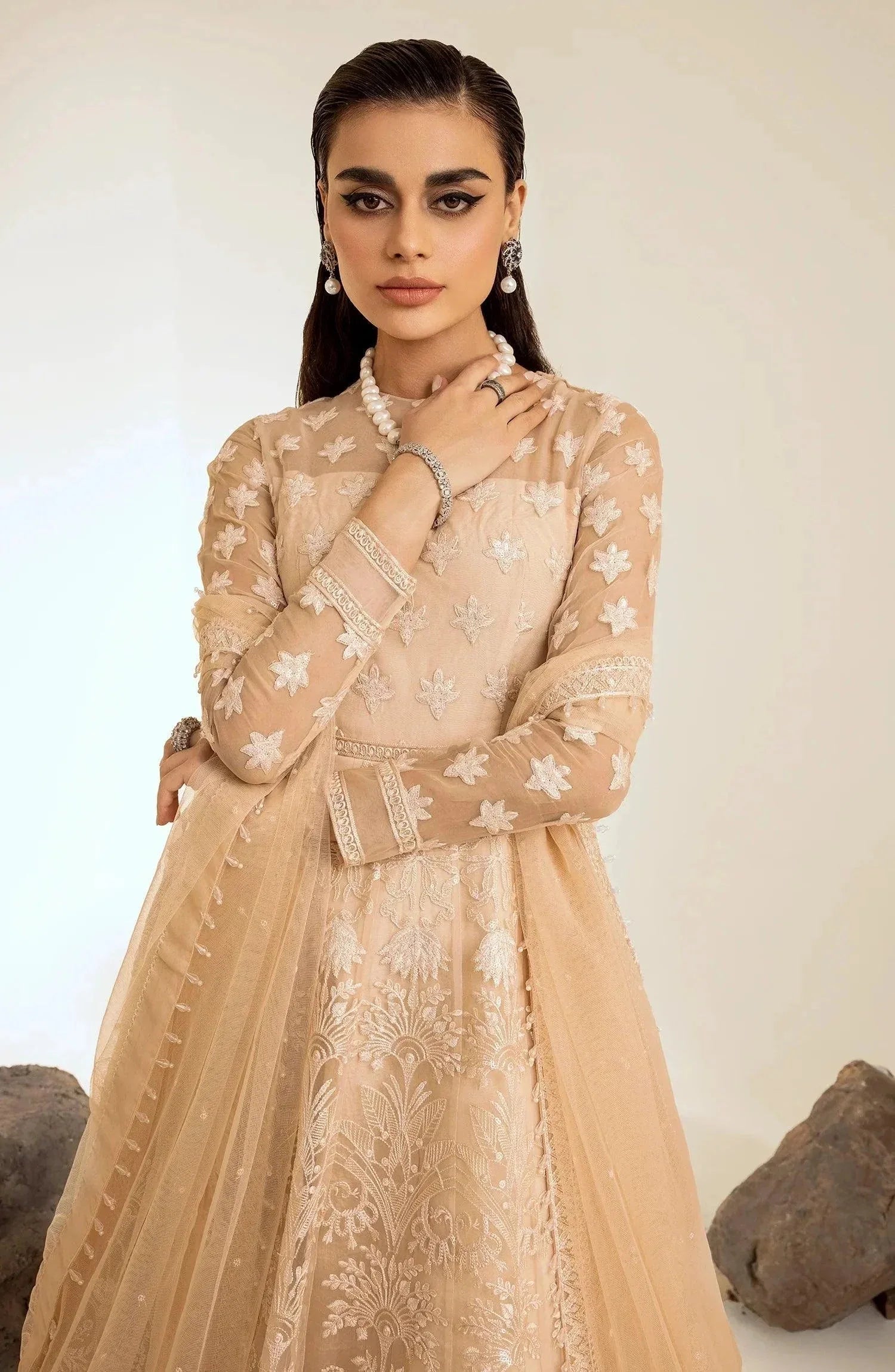 Maryum N Maria | The Brides 23 | Dazzle LighT (MS23-539) - Aqsa Fabrics