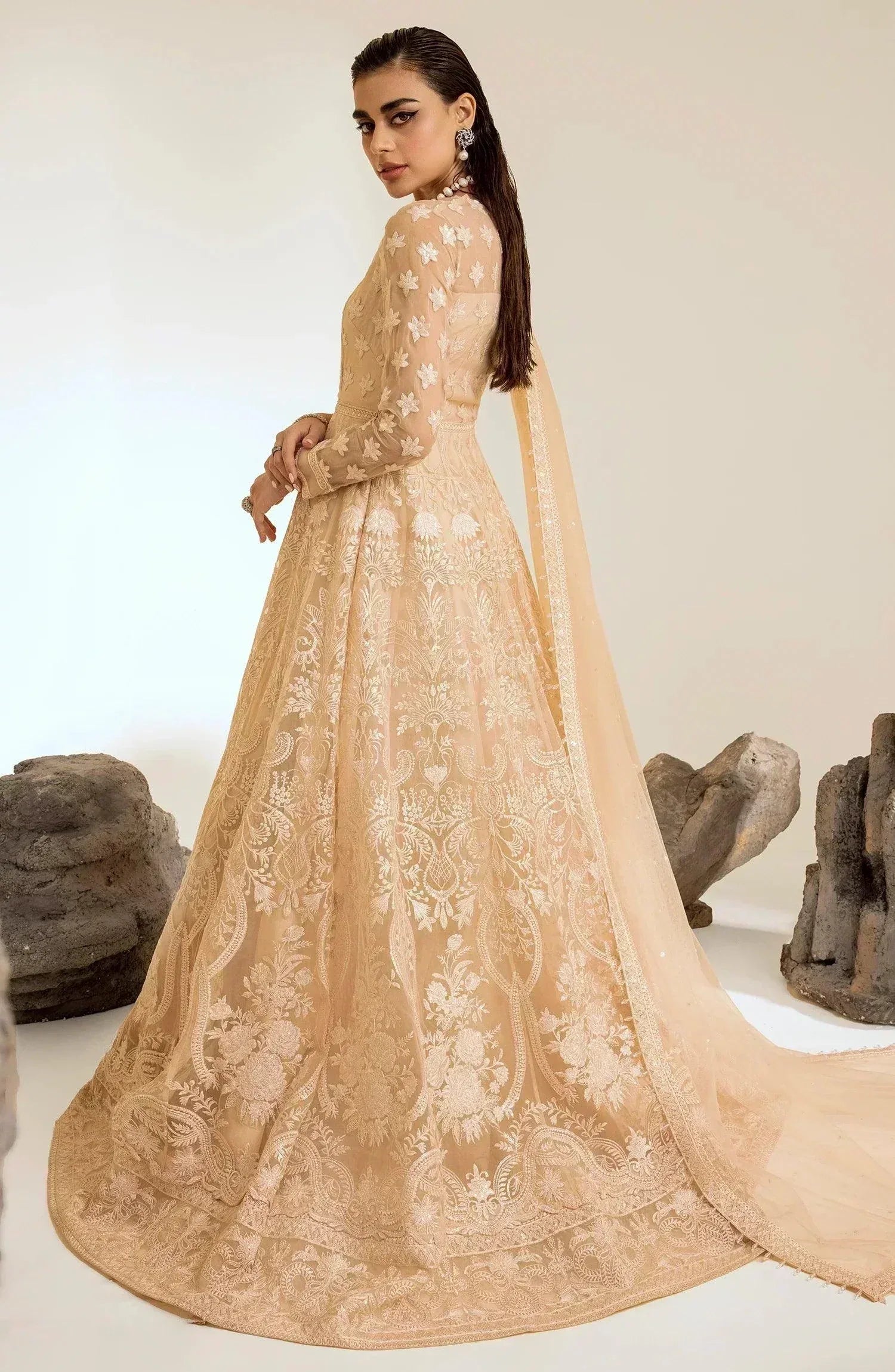 Maryum N Maria | The Brides 23 | Dazzle LighT (MS23-539) - Aqsa Fabrics