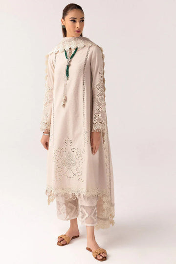 Qalamkar | Basic Pret 25 | KT-03 Naire - Aqsa Fabrics