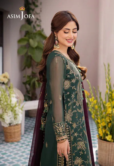 Asim Jofa | Dhanak Rang Collection | AJCF-10 - Aqsa Fabrics