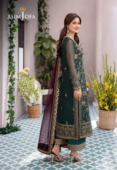 Asim Jofa | Dhanak Rang Collection | AJCF-10 - Aqsa Fabrics
