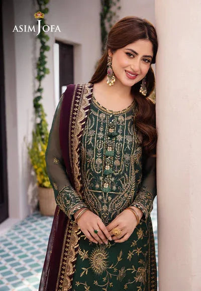 Asim Jofa | Dhanak Rang Collection | AJCF-10 - Aqsa Fabrics