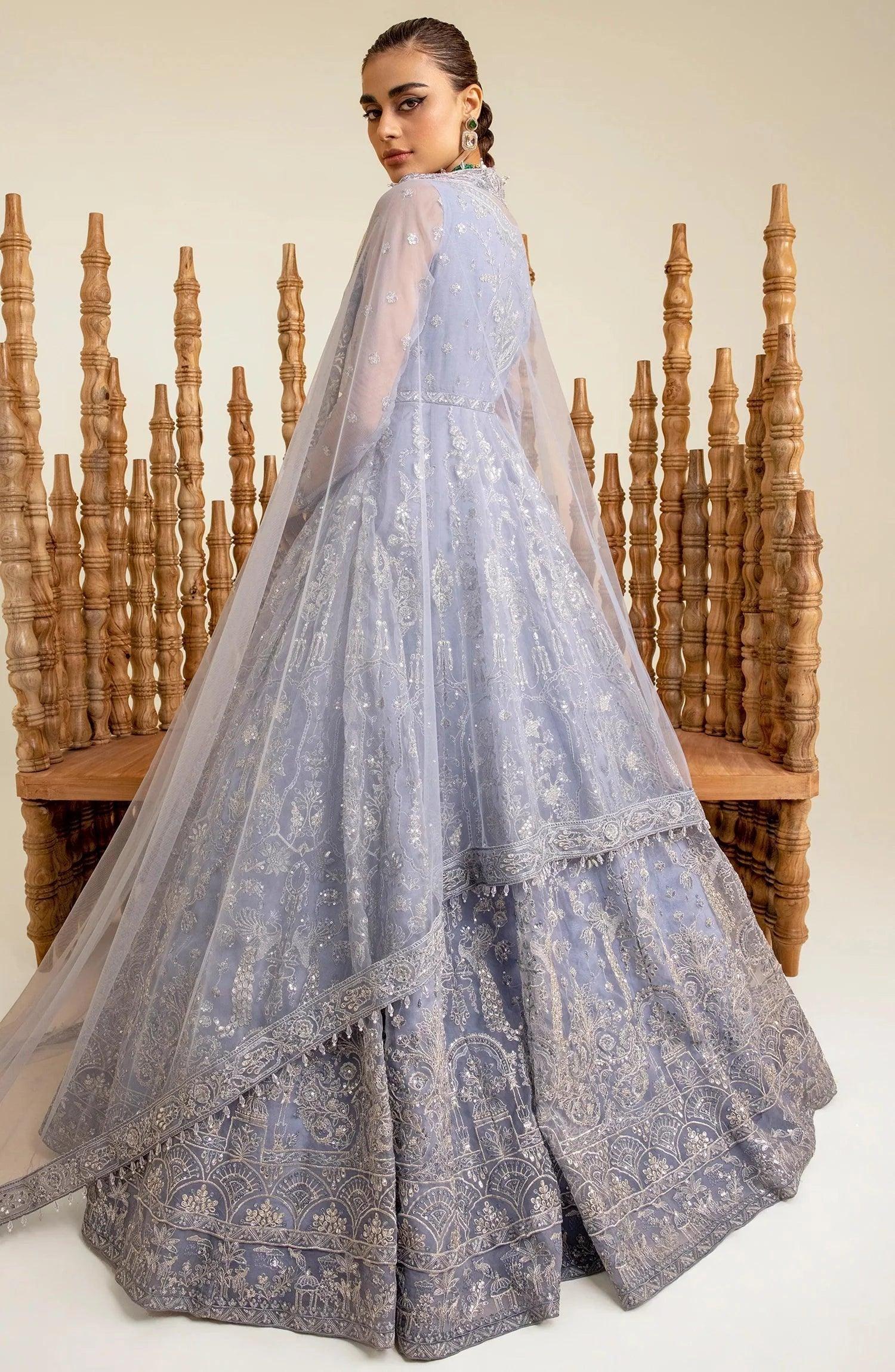 Maryum N Maria | The Brides 23 | Moons Reflection (MS23-540) - Aqsa Fabrics
