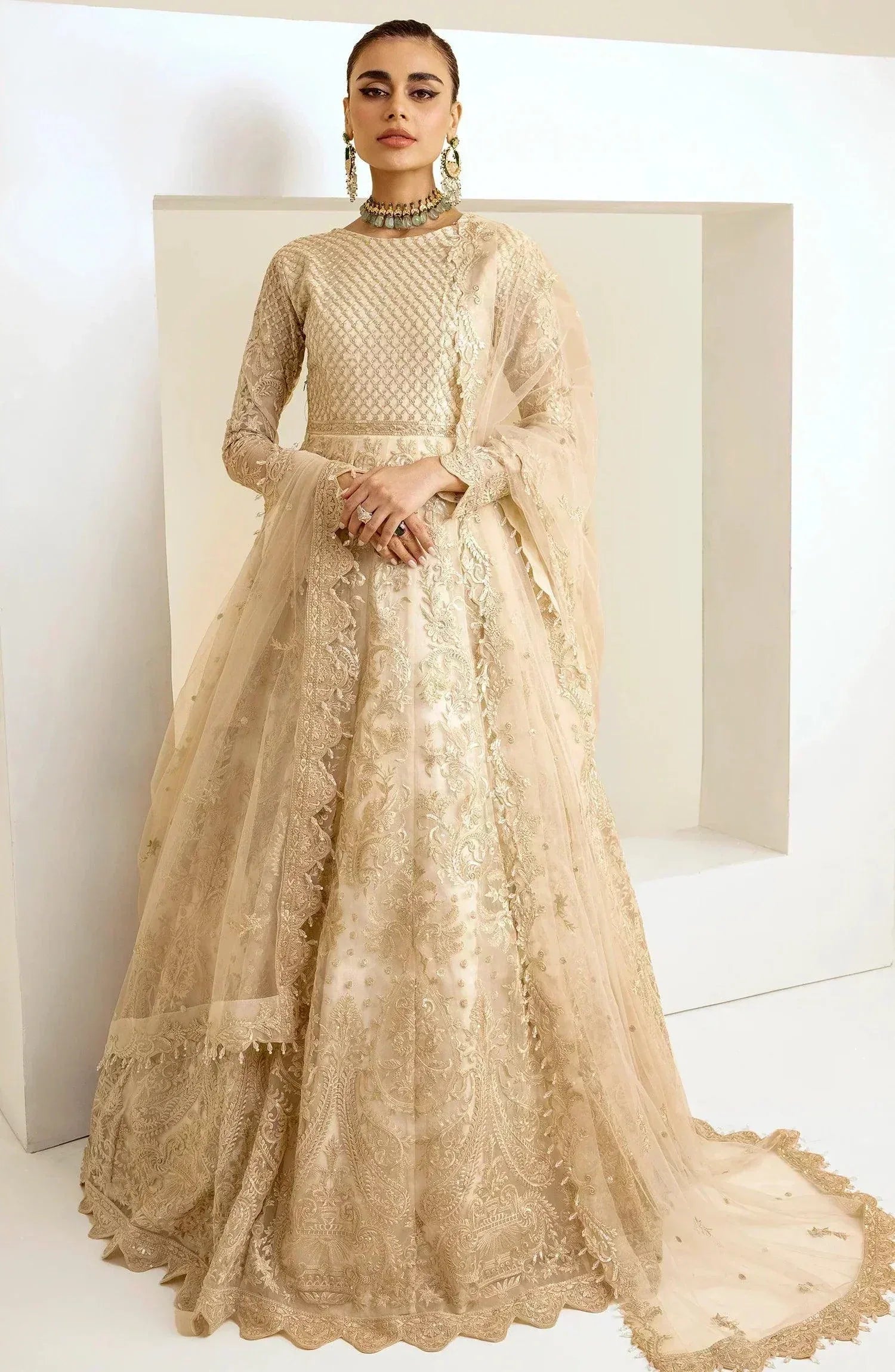 Maryum N Maria | The Brides 23 | Shroom (MS23-538) - Aqsa Fabrics