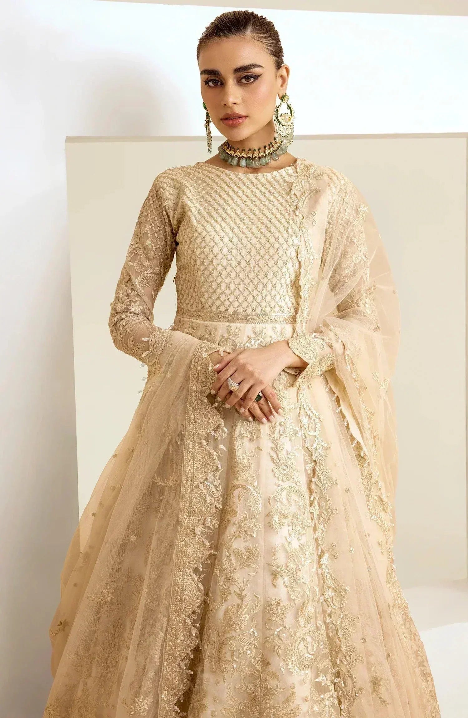 Maryum N Maria | The Brides 23 | Shroom (MS23-538) - Aqsa Fabrics