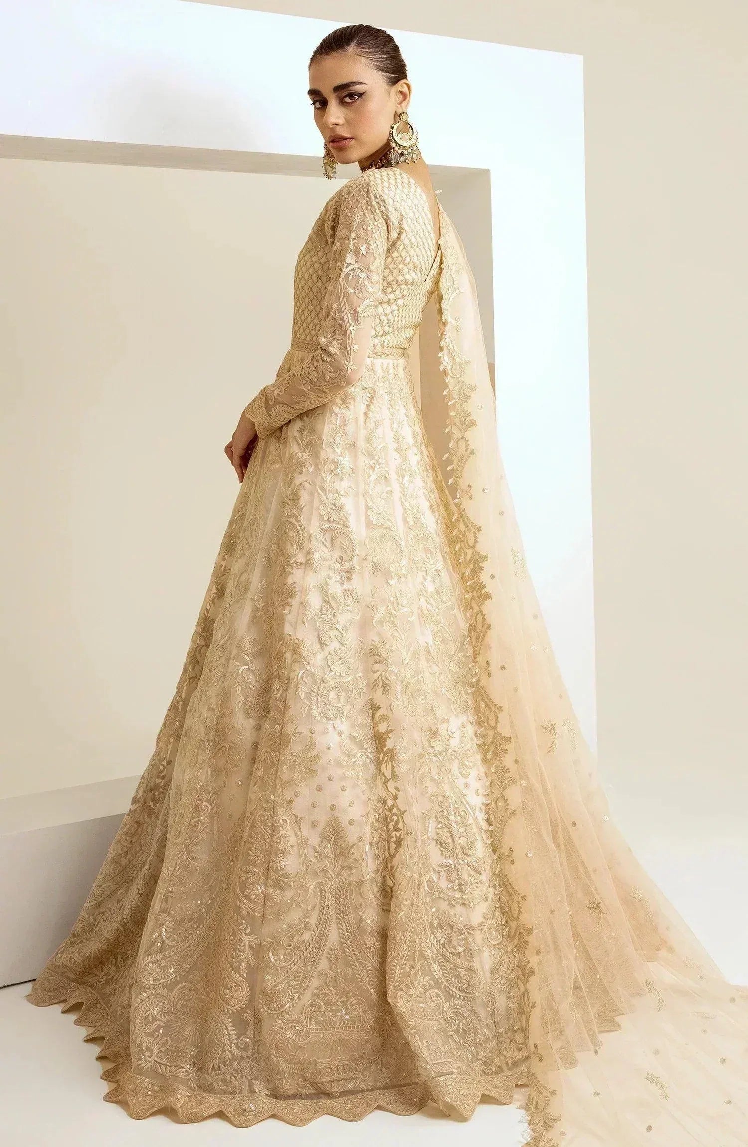 Maryum N Maria | The Brides 23 | Shroom (MS23-538) - Aqsa Fabrics