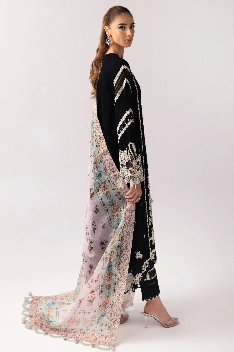 Qalamkar | Basic Pret 25 | KT-07 Mahira - Aqsa Fabrics