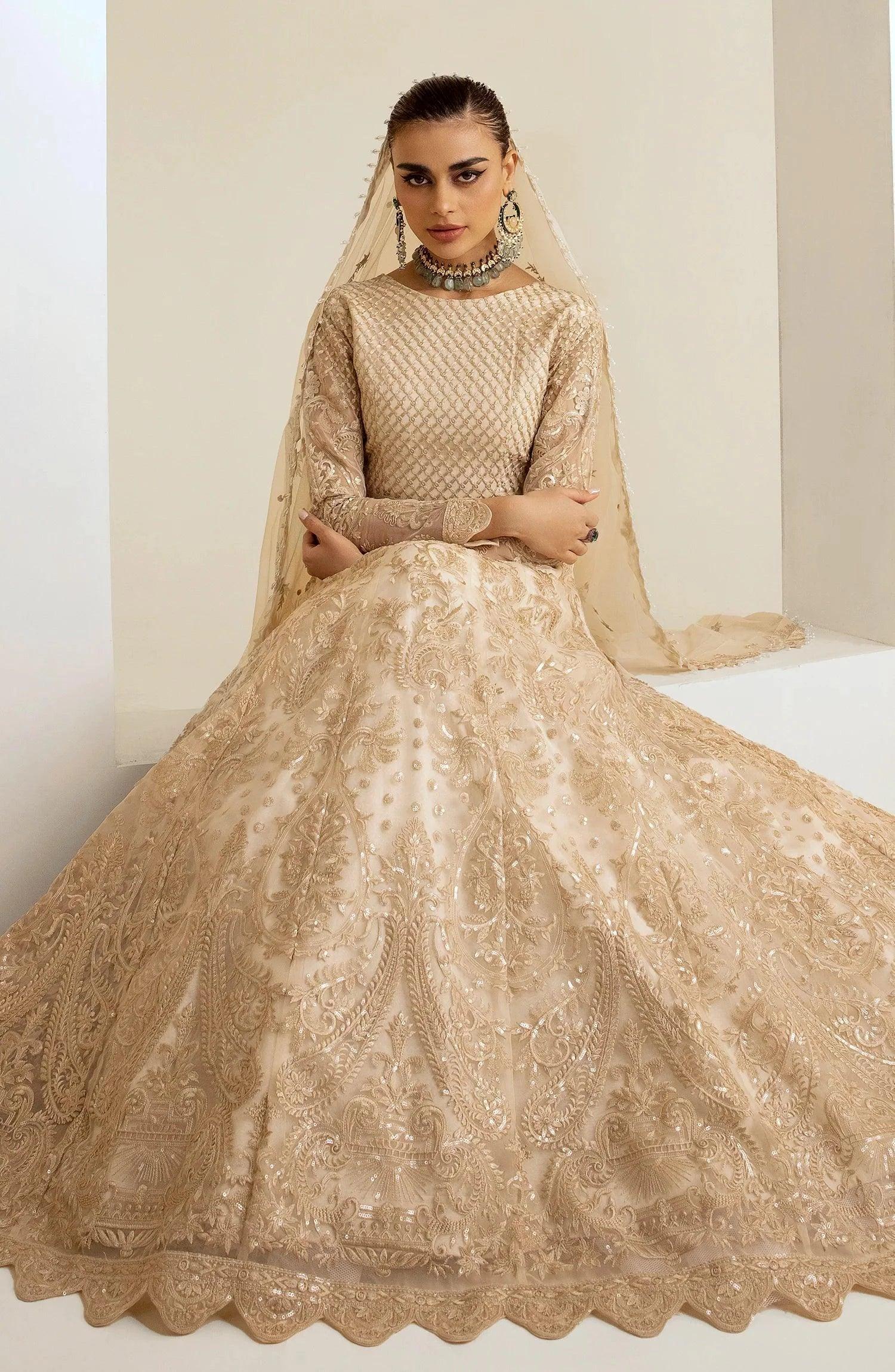 Maryum N Maria | The Brides 23 | Shroom (MS23-538) - Aqsa Fabrics