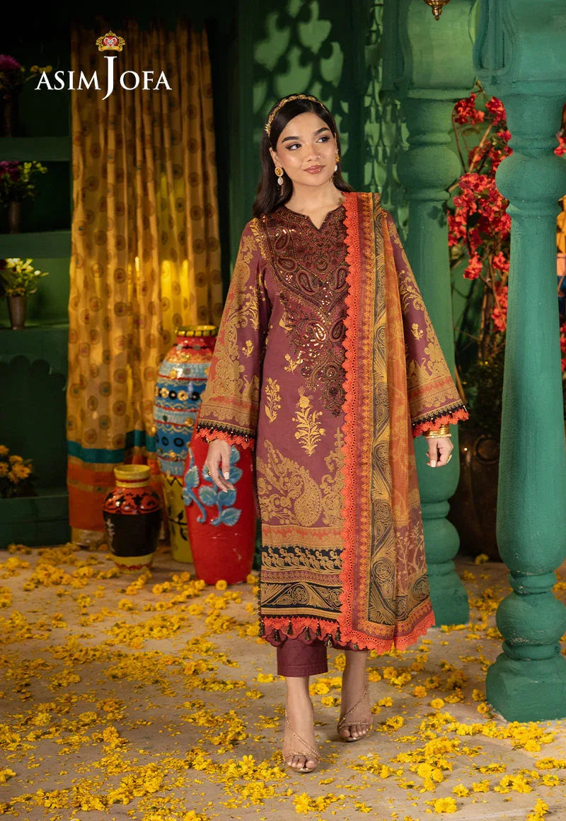 Asim Jofa | Asra Festive Essentials | AJRA-04 - Aqsa Fabrics
