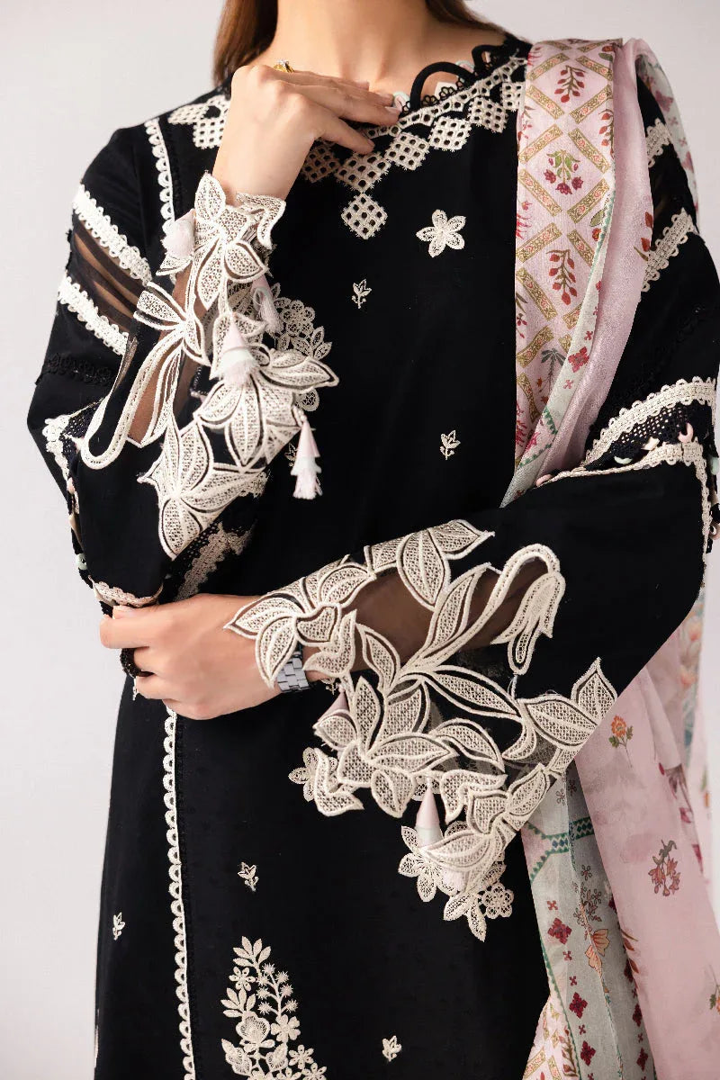 Qalamkar | Basic Pret 25 | KT-07 Mahira - Aqsa Fabrics