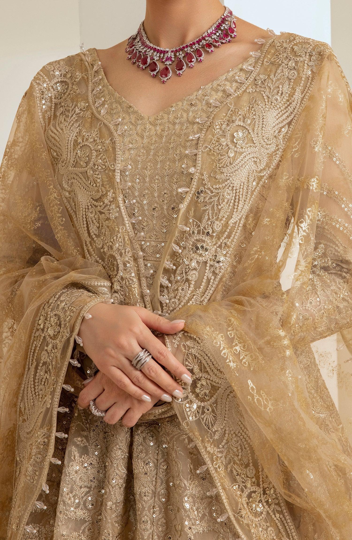 Maryum N Maria | The Brides 23 | Omega (MS23-537) - Aqsa Fabrics