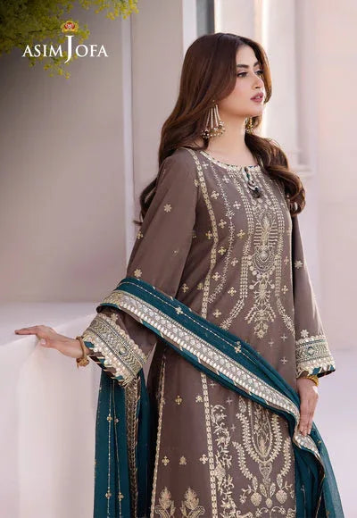 Asim Jofa | Dhanak Rang Collection | AJCF-30 - Aqsa Fabrics
