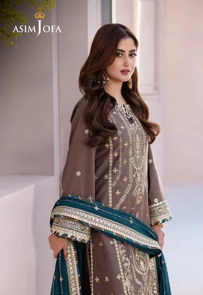 Asim Jofa | Dhanak Rang Collection | AJCF-30 - Aqsa Fabrics