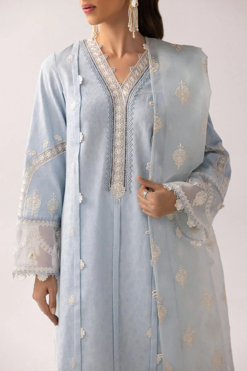 Qalamkar | Basic Pret 25 | KT-04 Wardah - Aqsa Fabrics