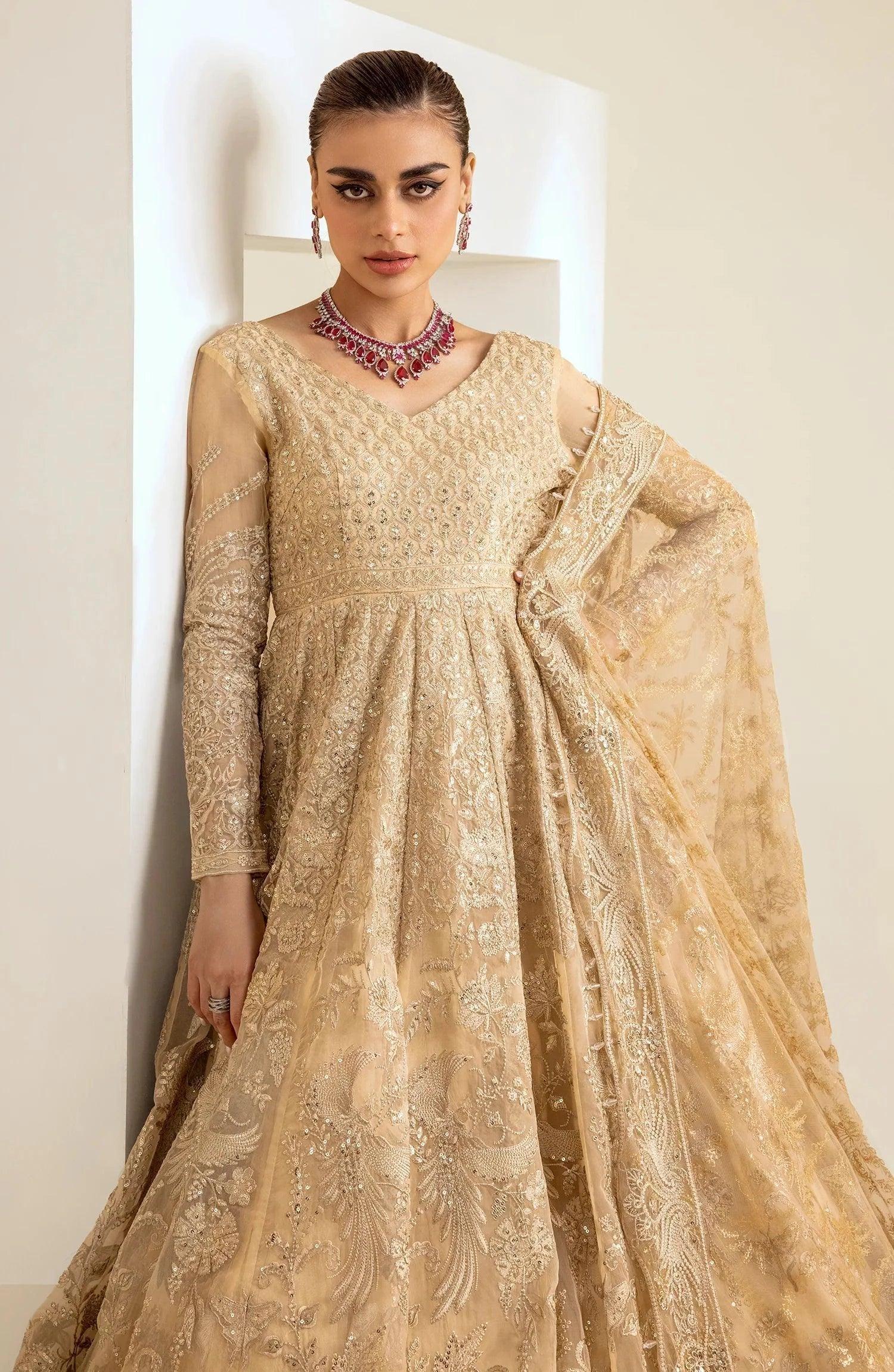 Maryum N Maria | The Brides 23 | Omega (MS23-537) - Aqsa Fabrics