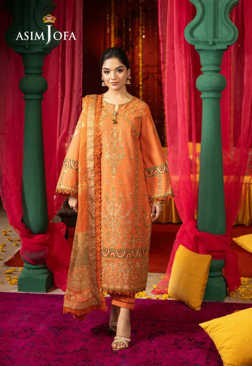 Asim Jofa | Asra Festive Essentials | AJRA-14 - Aqsa Fabrics