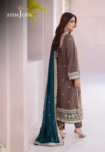 Asim Jofa | Dhanak Rang Collection | AJCF-30 - Aqsa Fabrics